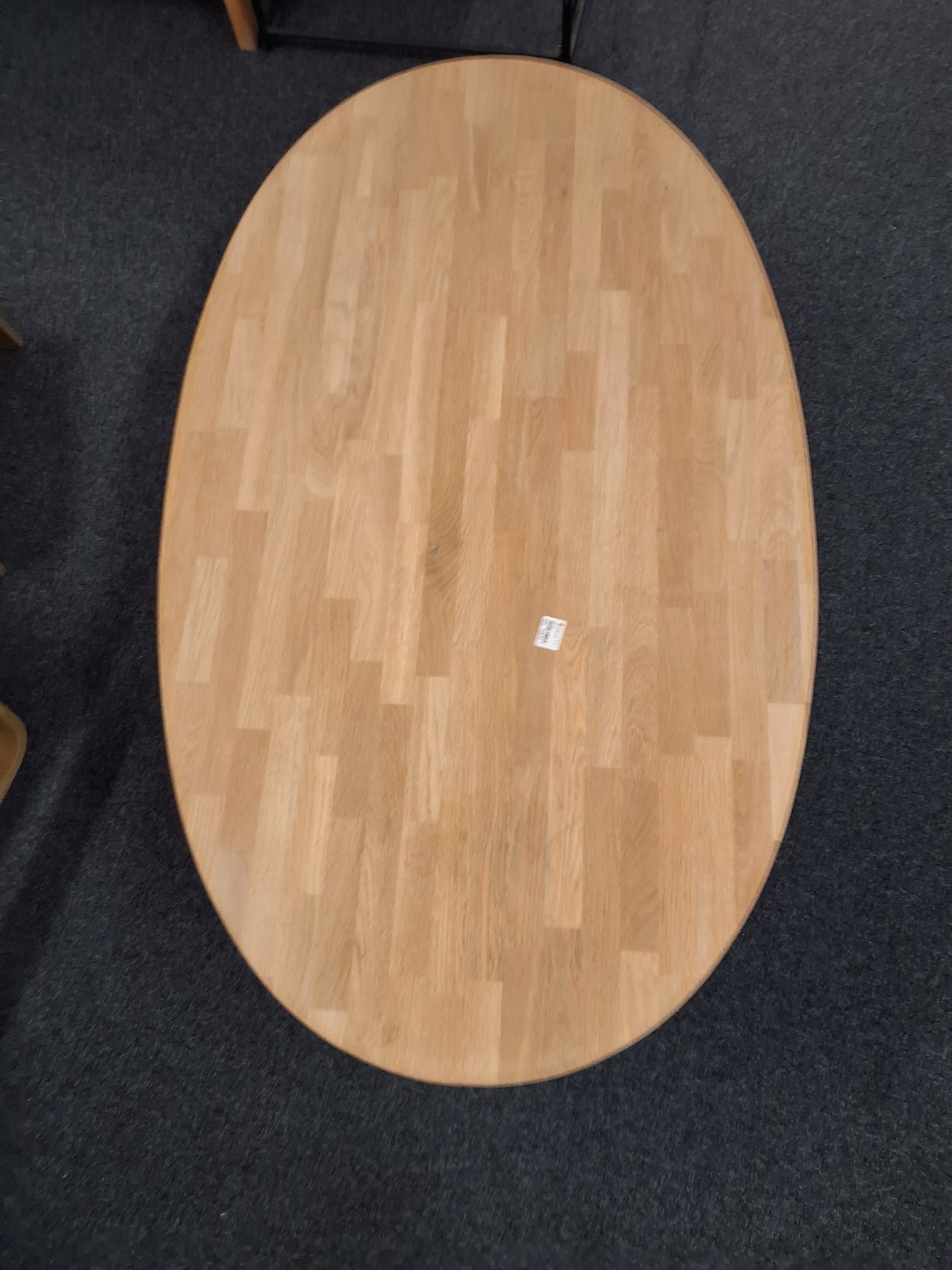 Oval bord